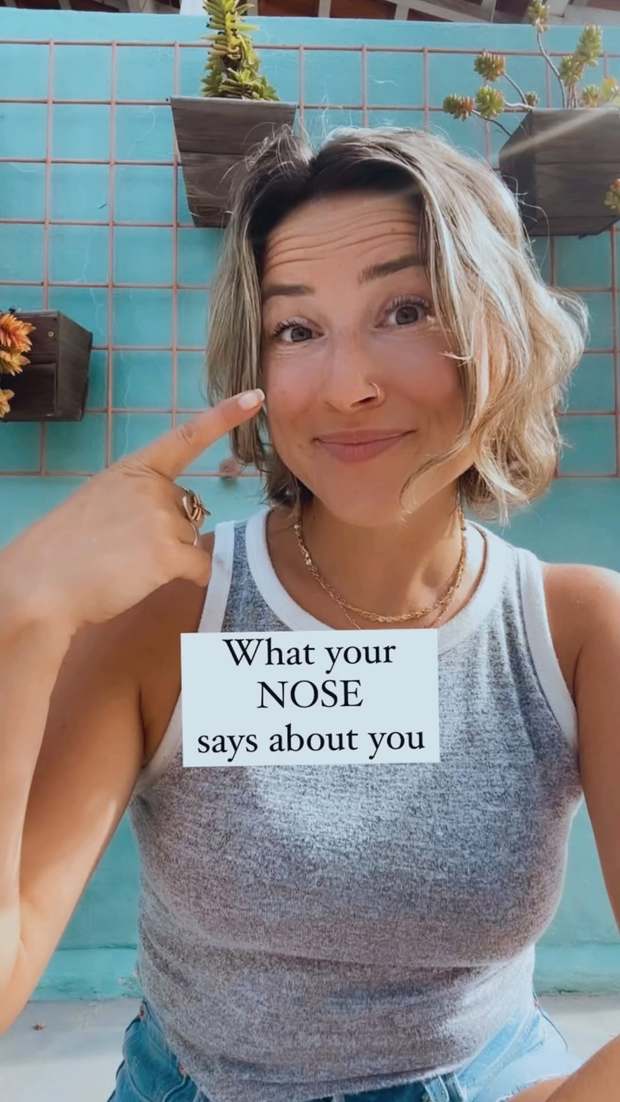 Cover for the reel “What your nose says about you”